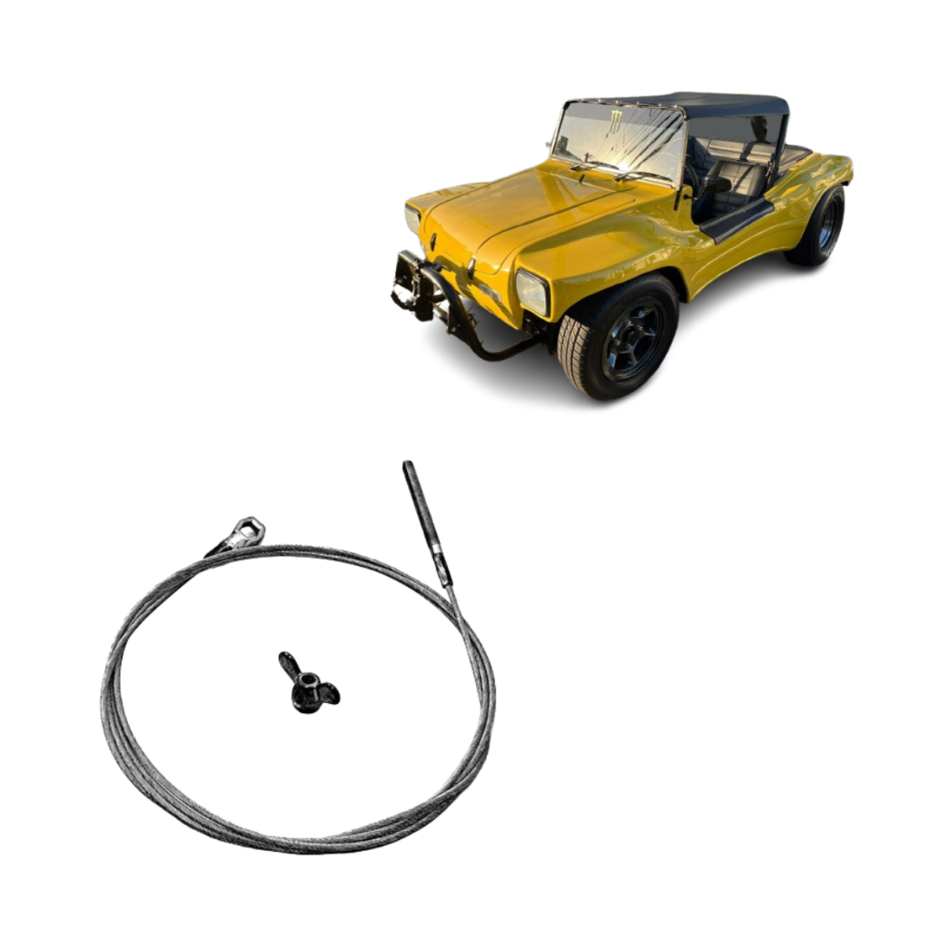 Cabo De Embreagem Com Porca Borboleta Buggy 1940mm