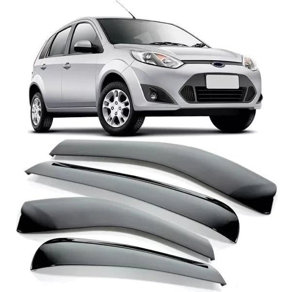 Calha De Chuva Ford Fiesta Amazon e Rocam 2002 a 2014
