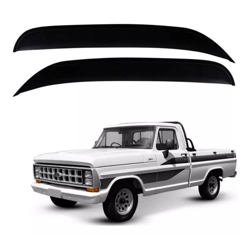 Calha De Chuva Ford F1000 Todos Modelos - 2 Portas