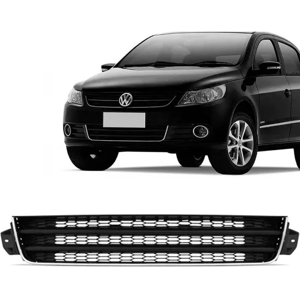 Grade Central C/ Friso Cromado Gol G5 2009 a 2012