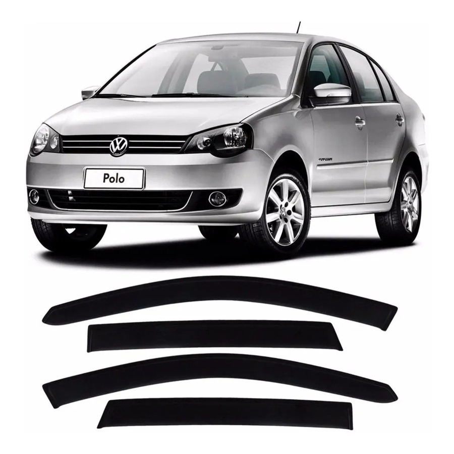 Calha De Chuva Polo Sedan 2002 a 2016 4 Portas