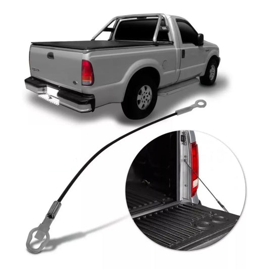 Par Cabo Aço Suporte Tampa Traseira Ford F250 1999 A 2012