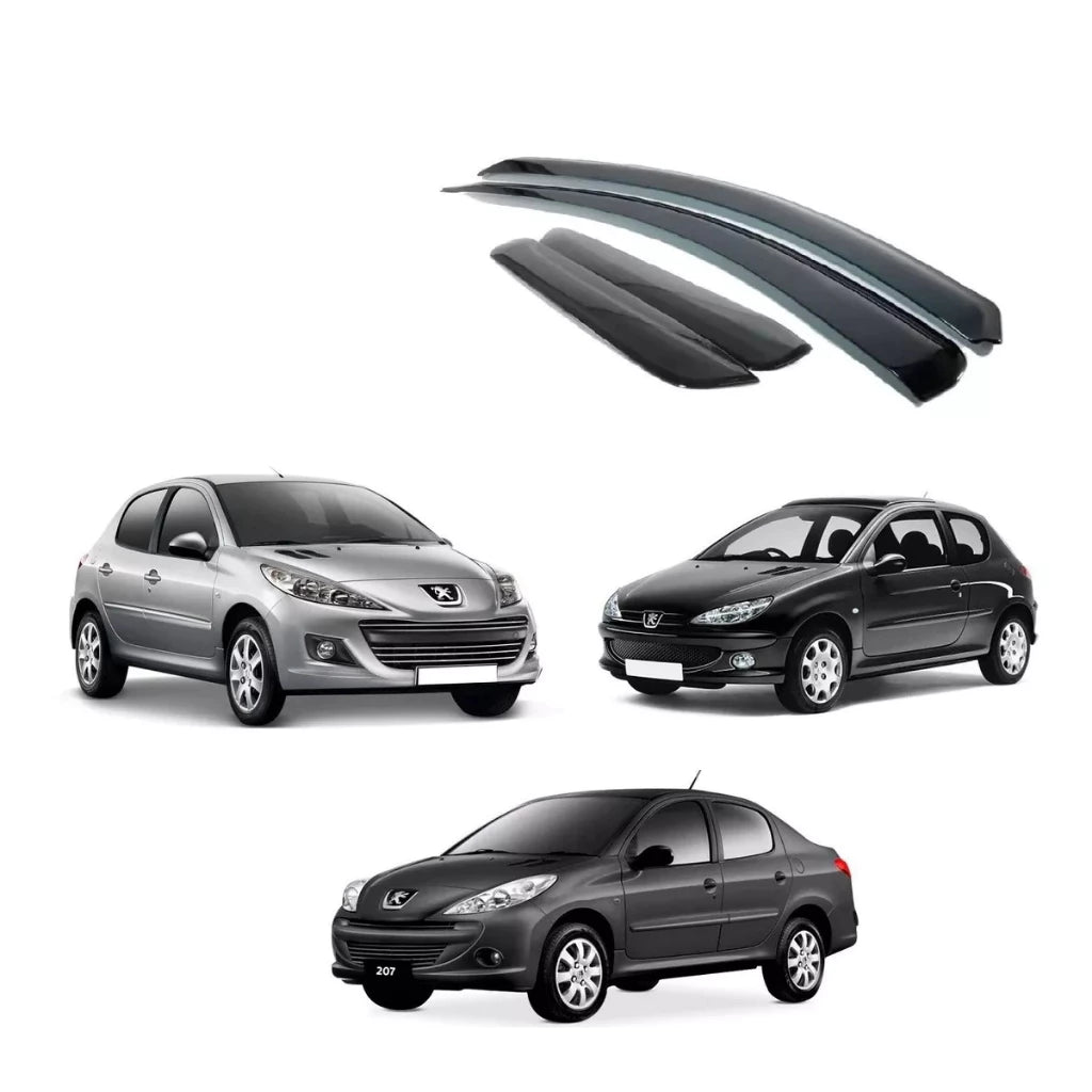 Calha de Chuva Peugeot 206/207 Todos Modelos