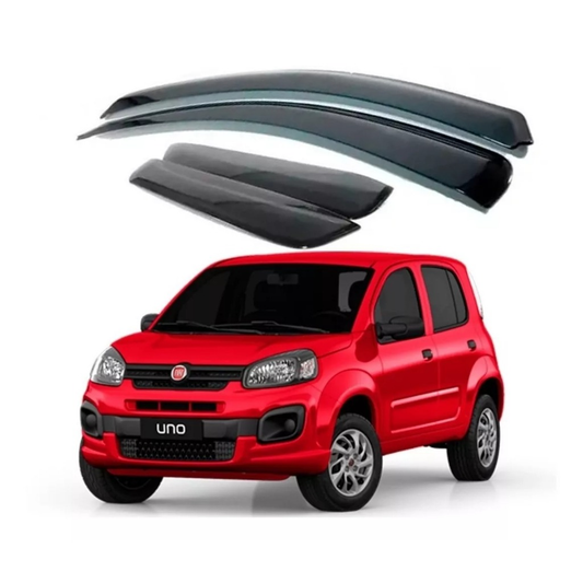 Calha De Chuva Fiat Uno Vivace (4 Portas) 2010 a 2021
