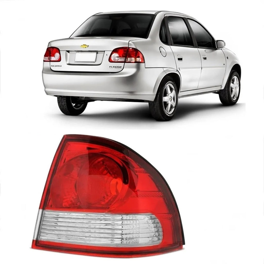 Lanterna Traseira Corsa Classic 2010 a 2015 Cristal (CANTO)