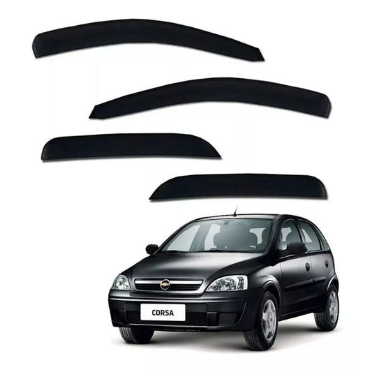 Calha De Chuva Novo Corsa Hatch E Sedan 2002 a 2012