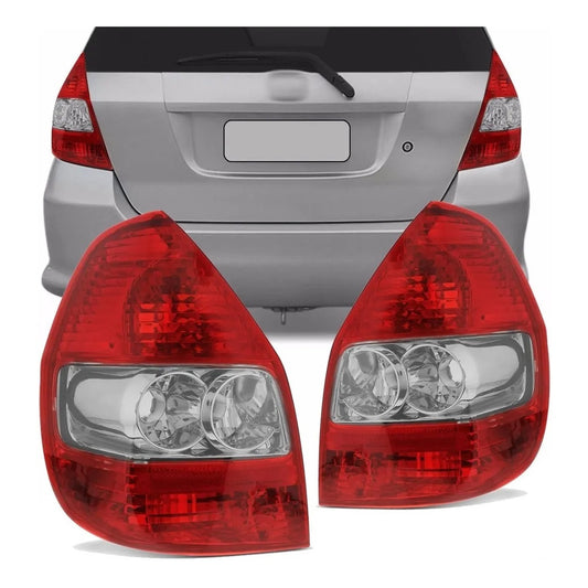 Lanterna Traseira Honda Fit 2003 a 2008 Cristal