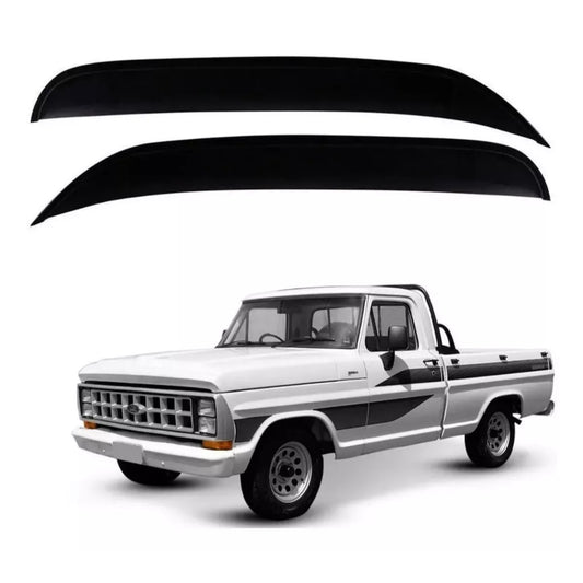 Calha De Chuva Ford F1000 Todos Modelos - 2 Portas