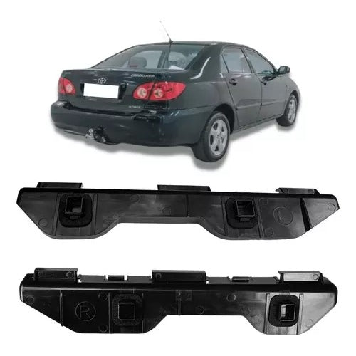 Suporte Guia do Para-choque Traseiro Corolla - 2003 a 2007