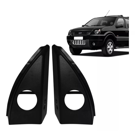 Acabamento Interno do Retrovisor Ecosport (Com Furo p/ Controle) - 2003 a 2014