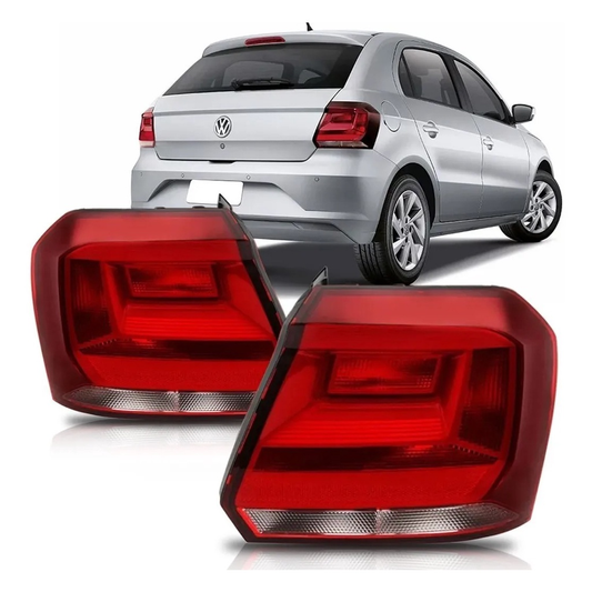 Lanterna Traseira Gol G7 G8 Cristal